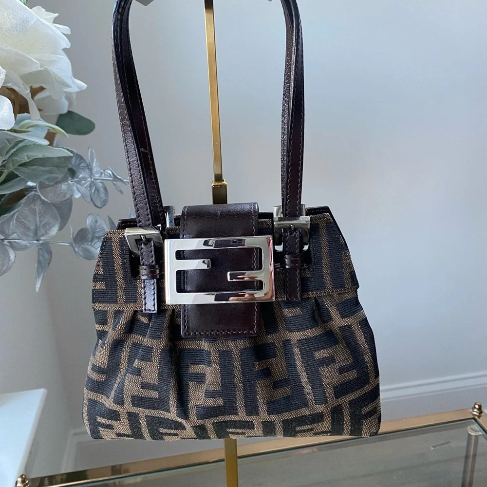 Authentic Fendi Zucca mini tote - Picture 6 of 16